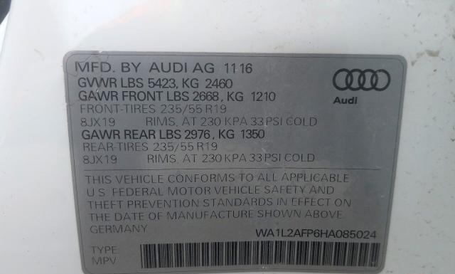 Photo 9 VIN: WA1L2AFP6HA085024 - AUDI Q5 