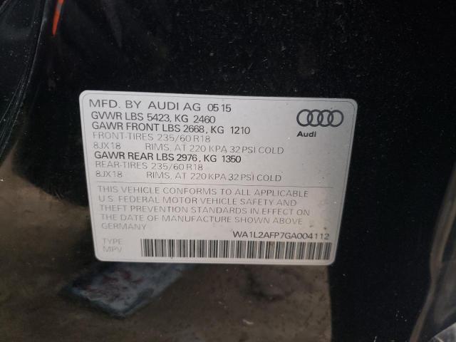 Photo 12 VIN: WA1L2AFP7GA004112 - AUDI Q5 