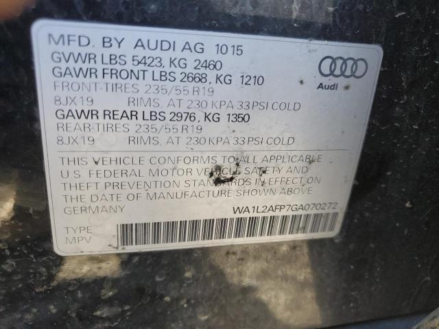 Photo 12 VIN: WA1L2AFP7GA070272 - AUDI Q5 