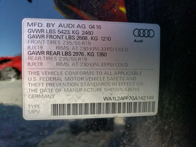 Photo 11 VIN: WA1L2AFP7GA142149 - AUDI Q5 