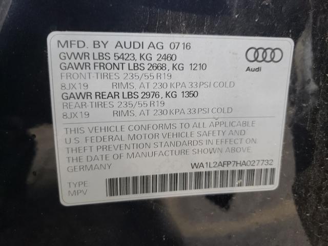 Photo 9 VIN: WA1L2AFP7HA027732 - AUDI Q5 