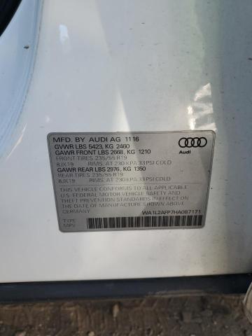 Photo 11 VIN: WA1L2AFP7HA087171 - AUDI Q5 PREMIUM 