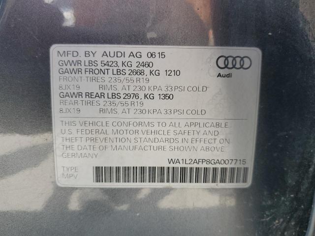 Photo 12 VIN: WA1L2AFP8GA007715 - AUDI Q5 