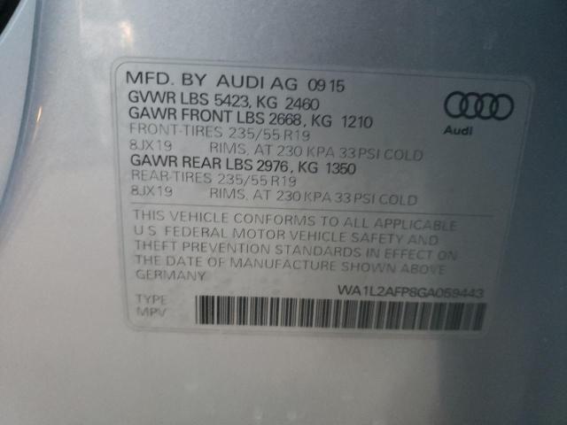 Photo 9 VIN: WA1L2AFP8GA059443 - AUDI Q5 