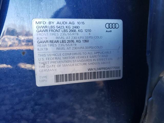 Photo 9 VIN: WA1L2AFP8GA077554 - AUDI Q5 PREMIUM 