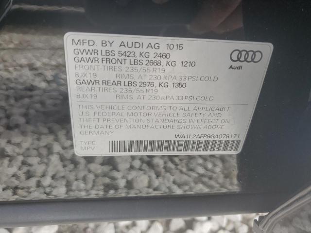 Photo 12 VIN: WA1L2AFP8GA078171 - AUDI Q5 