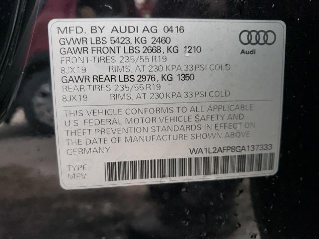 Photo 9 VIN: WA1L2AFP8GA137333 - AUDI Q5 