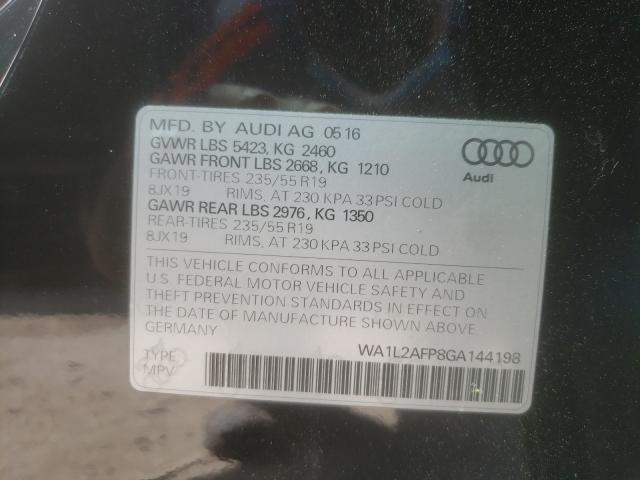 Photo 9 VIN: WA1L2AFP8GA144198 - AUDI Q5 