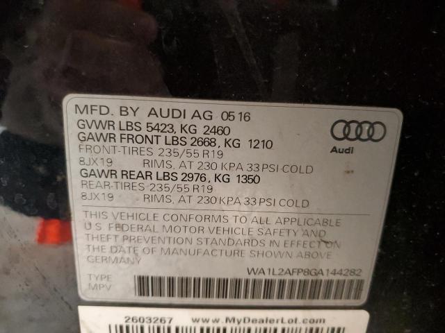 Photo 12 VIN: WA1L2AFP8GA144282 - AUDI Q5 PREMIUM 