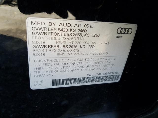 Photo 9 VIN: WA1L2AFP9GA004161 - AUDI Q5 