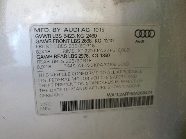 Photo 12 VIN: WA1L2AFP9GA068474 - AUDI Q5 