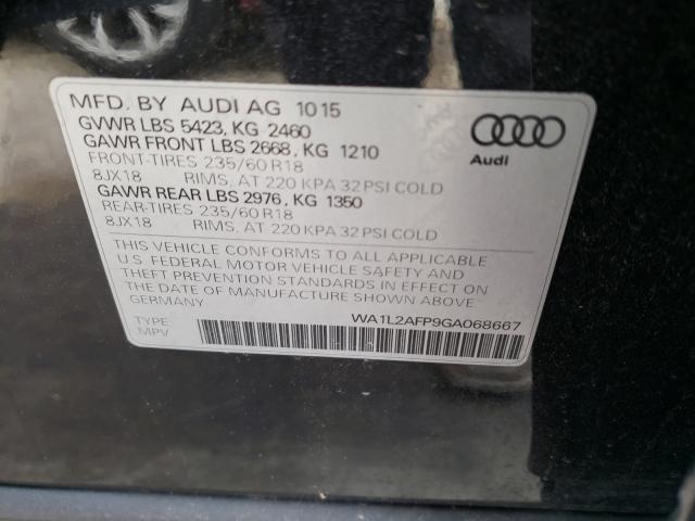 Photo 9 VIN: WA1L2AFP9GA068667 - AUDI Q5 