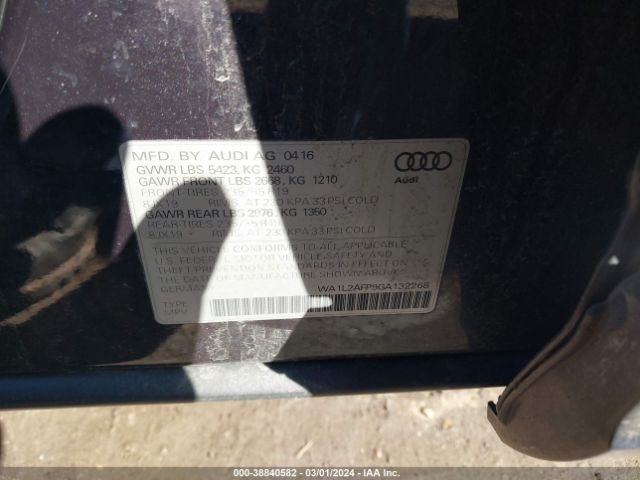 Photo 8 VIN: WA1L2AFP9GA132268 - AUDI Q5 