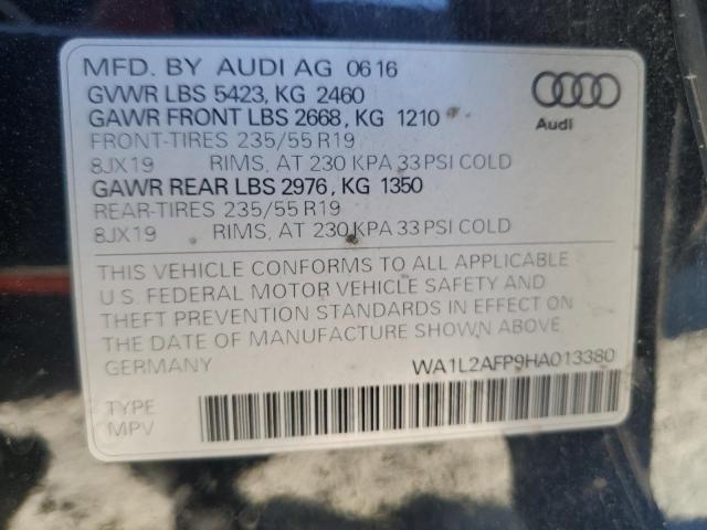 Photo 12 VIN: WA1L2AFP9HA013380 - AUDI Q5 PREMIUM 