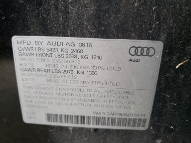 Photo 9 VIN: WA1L2AFP9HA016974 - AUDI Q5 