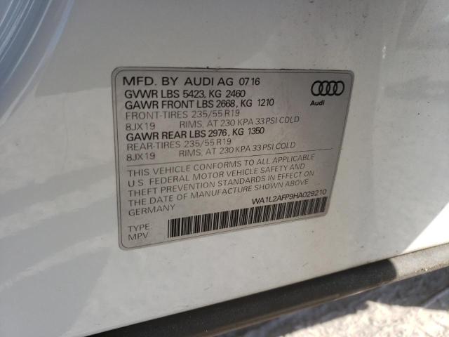 Photo 13 VIN: WA1L2AFP9HA029210 - AUDI Q5 PREMIUM 