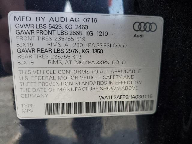 Photo 12 VIN: WA1L2AFP9HA030115 - AUDI Q5 PREMIUM 