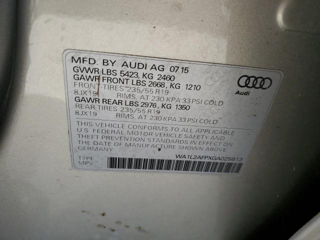 Photo 12 VIN: WA1L2AFPXGA025813 - AUDI Q5 PREMIUM 