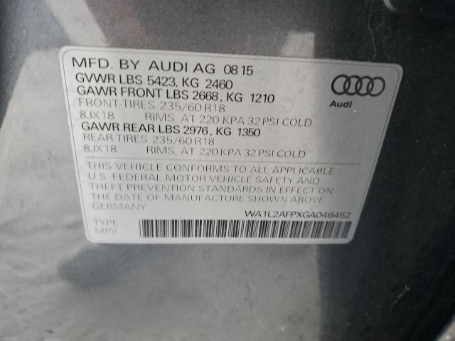 Photo 12 VIN: WA1L2AFPXGA046452 - AUDI Q5 PREMIUM 