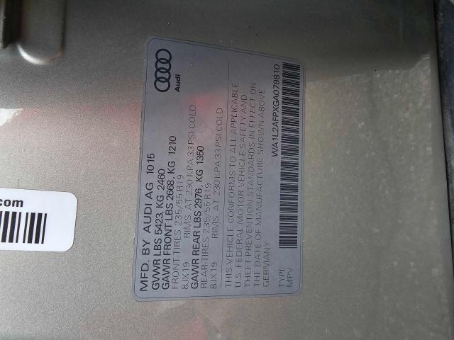 Photo 9 VIN: WA1L2AFPXGA079810 - AUDI Q5 