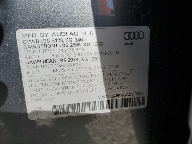 Photo 12 VIN: WA1L2AFPXGA080892 - AUDI Q5 