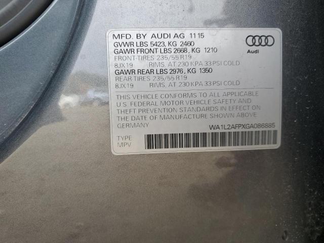 Photo 12 VIN: WA1L2AFPXGA086885 - AUDI Q5 