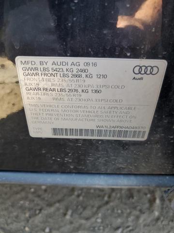 Photo 11 VIN: WA1L2AFPXHA049370 - AUDI Q5 