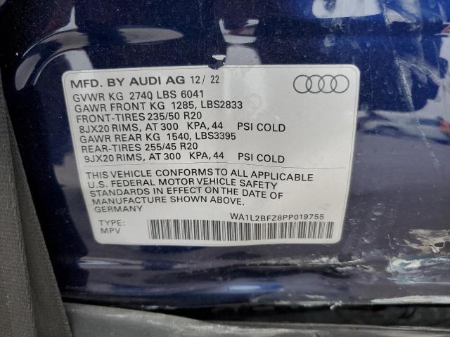 Photo 11 VIN: WA1L2BFZ8PP019755 - AUDI Q4 E-TRON 