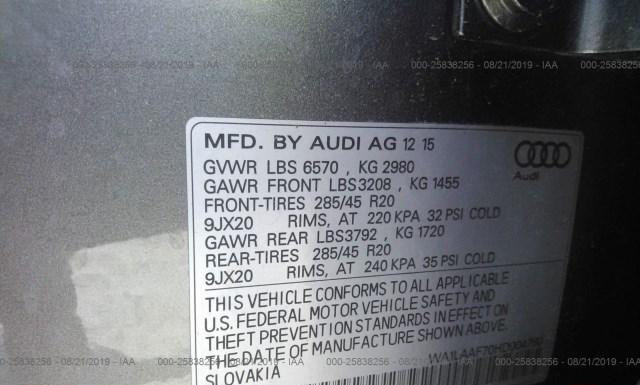 Photo 8 VIN: WA1LAAF70HD004780 - AUDI Q7 