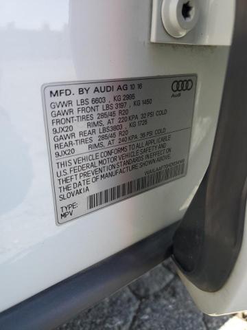 Photo 12 VIN: WA1LAAF70HD034149 - AUDI Q7 PREMIUM 