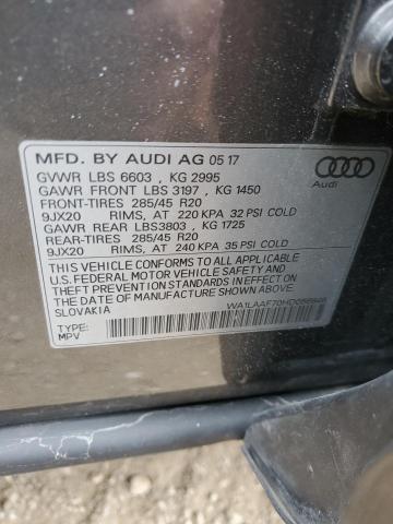 Photo 11 VIN: WA1LAAF70HD056846 - AUDI Q7 PREMIUM 