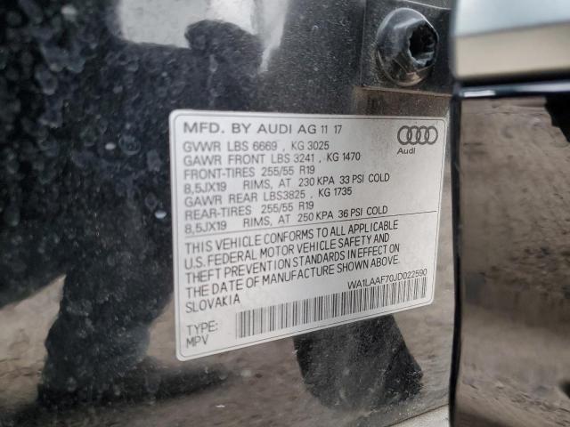 Photo 12 VIN: WA1LAAF70JD022590 - AUDI Q7 