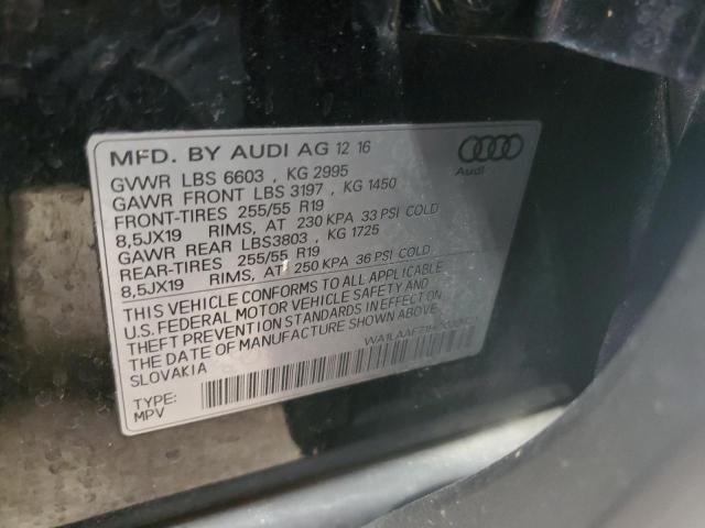 Photo 12 VIN: WA1LAAF71HD039621 - AUDI Q7 