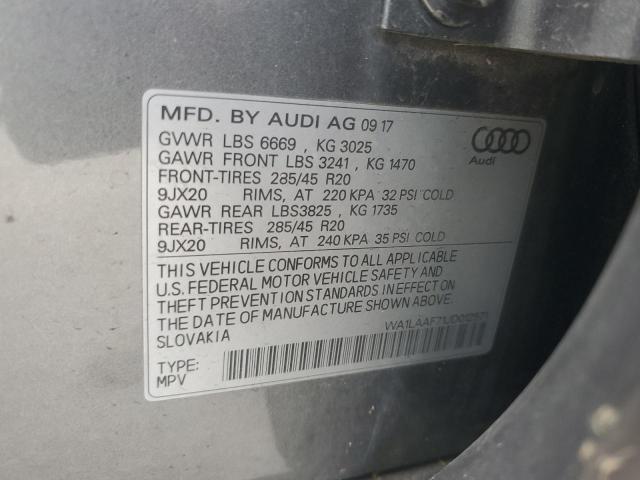 Photo 13 VIN: WA1LAAF71JD012571 - AUDI Q7 PREMIUM 