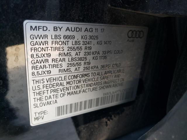 Photo 12 VIN: WA1LAAF71JD023876 - AUDI Q7 PREMIUM 