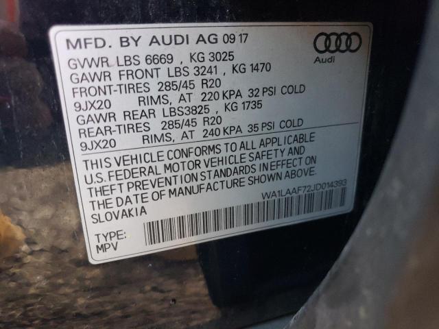 Photo 12 VIN: WA1LAAF72JD014393 - AUDI Q7 