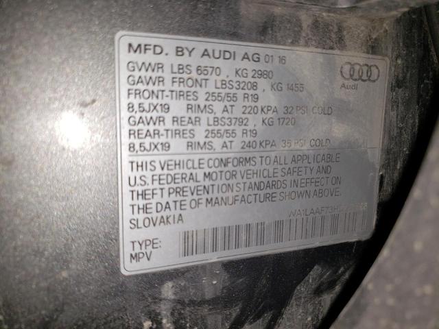 Photo 11 VIN: WA1LAAF73HD007396 - AUDI Q7 