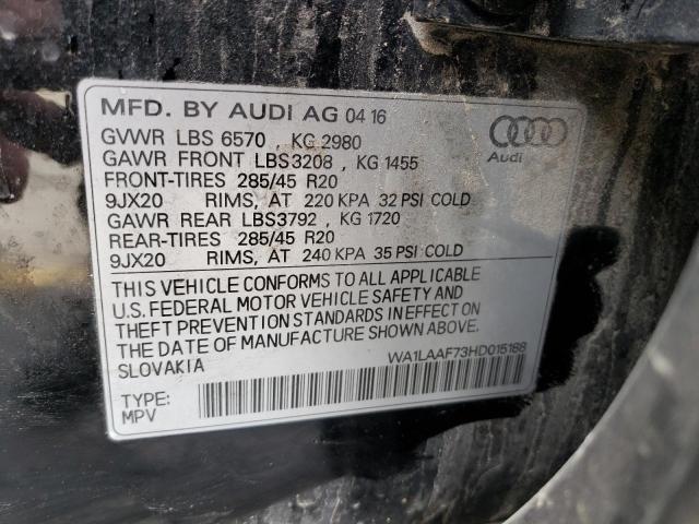 Photo 13 VIN: WA1LAAF73HD015188 - AUDI Q7 