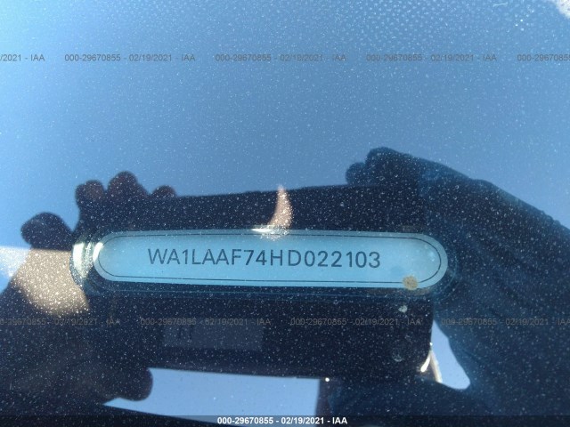 Photo 8 VIN: WA1LAAF74HD022103 - AUDI Q7 