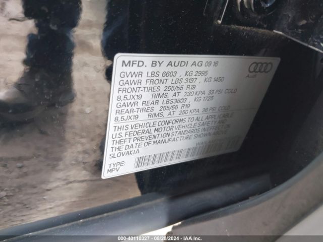 Photo 8 VIN: WA1LAAF74HD029374 - AUDI Q7 