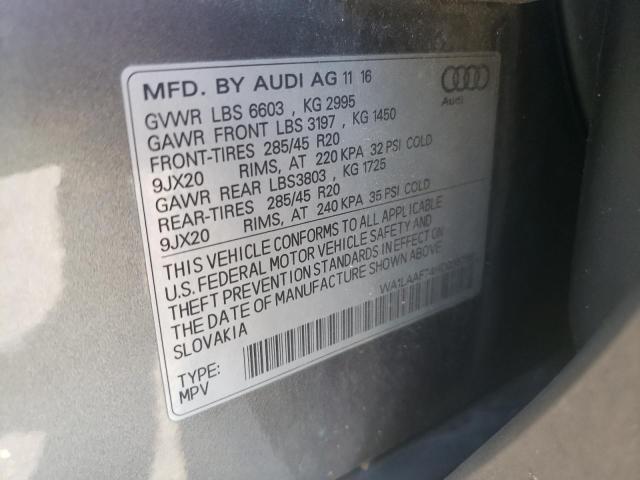 Photo 9 VIN: WA1LAAF74HD035756 - AUDI Q7 