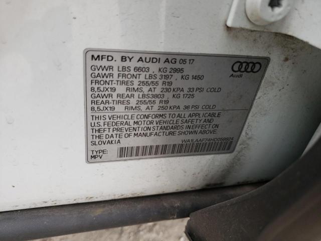 Photo 13 VIN: WA1LAAF74HD058924 - AUDI Q7 