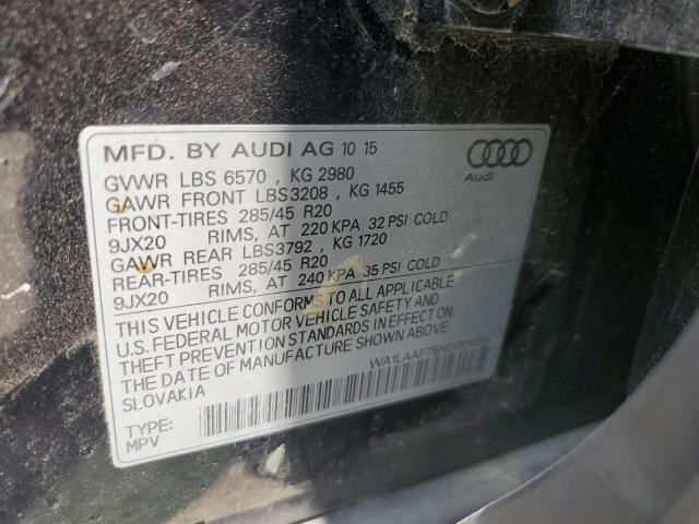 Photo 12 VIN: WA1LAAF75HD001485 - AUDI Q7 PREMIUM 