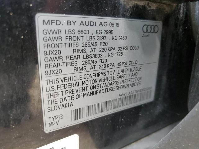 Photo 12 VIN: WA1LAAF75HD025060 - AUDI Q7 PREMIUM 