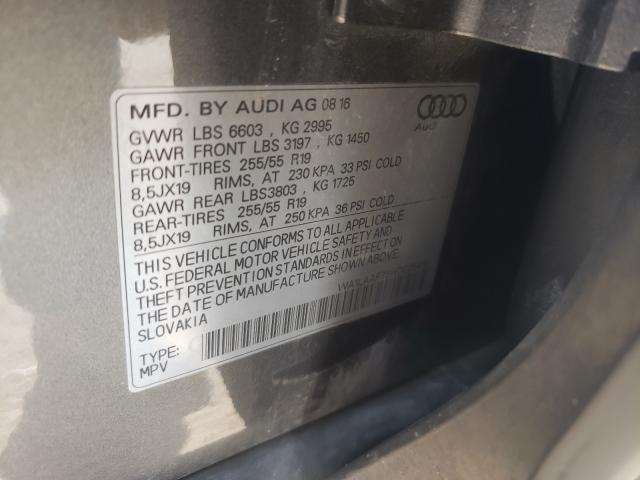 Photo 9 VIN: WA1LAAF75HD025415 - AUDI Q7 