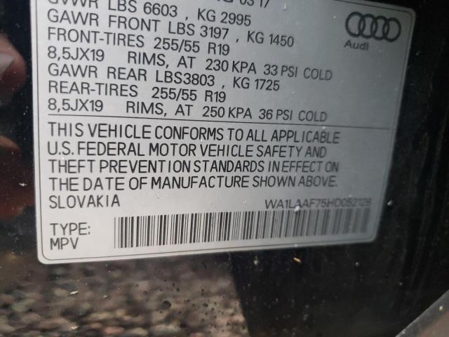 Photo 12 VIN: WA1LAAF75HD052128 - AUDI Q7 