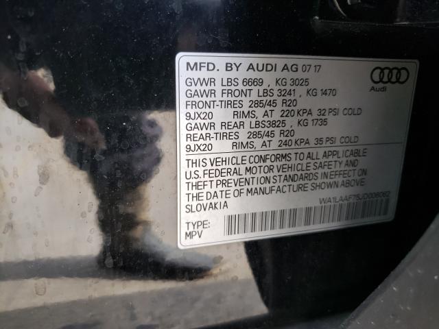 Photo 9 VIN: WA1LAAF75JD006062 - AUDI Q7 