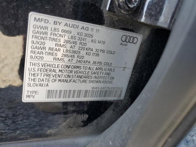 Photo 12 VIN: WA1LAAF75JD023623 - AUDI Q7 PREMIUM 