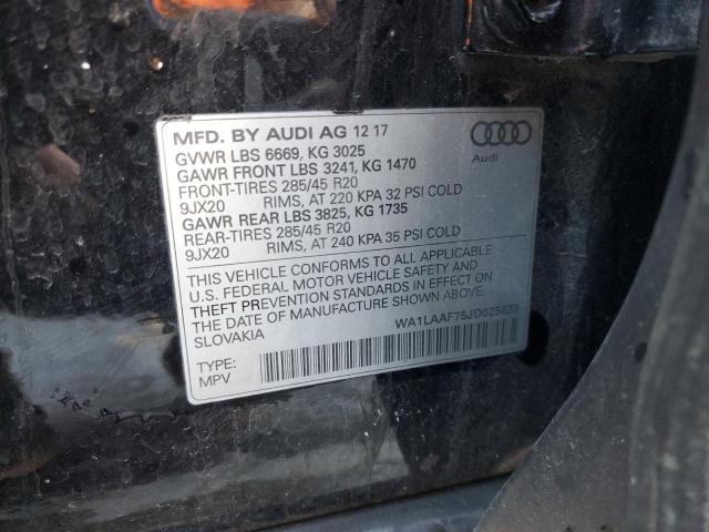 Photo 11 VIN: WA1LAAF75JD025839 - AUDI Q7 