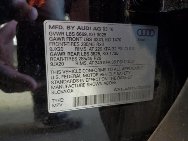 Photo 11 VIN: WA1LAAF75JD035898 - AUDI Q7 